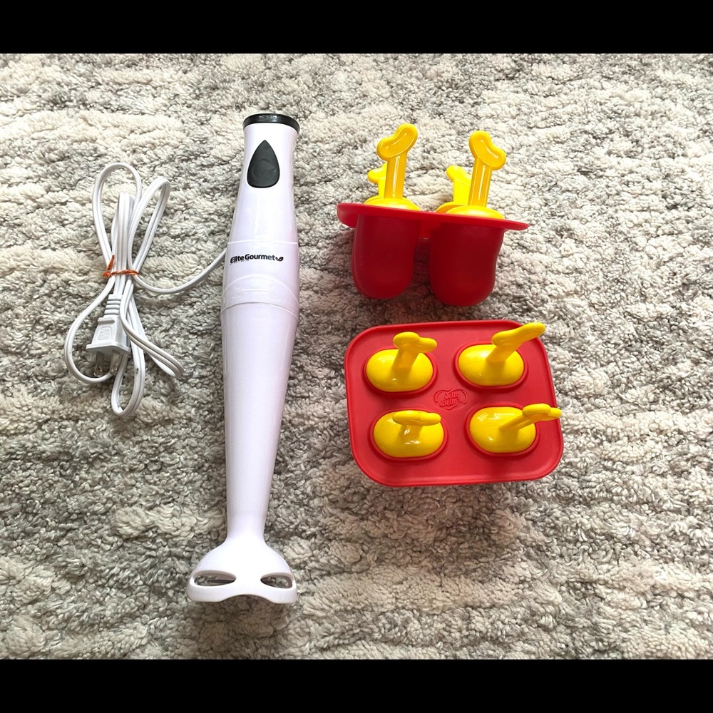 Hand blender and popsicle makers
